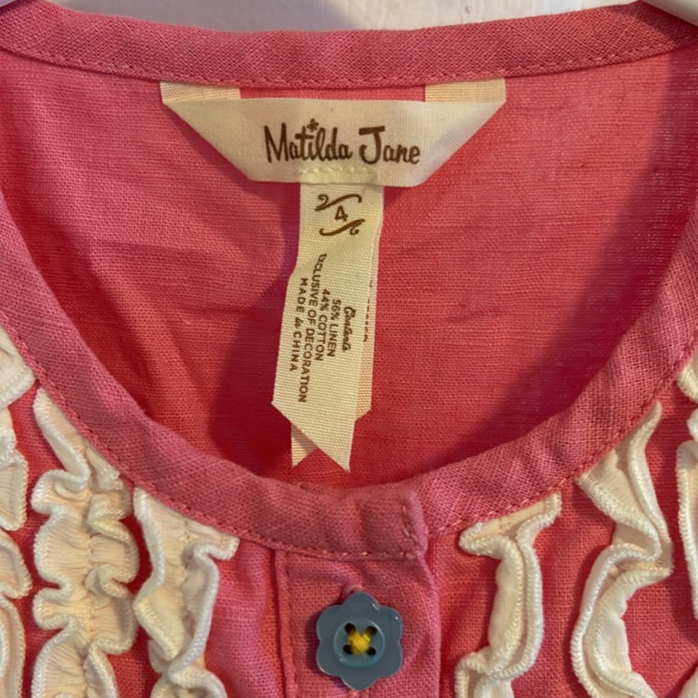 NWOT Matilda Jane Dress size 4 - Picture 2 of 5